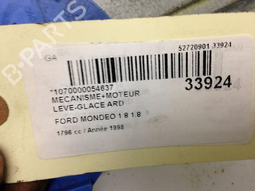 Rear right window mechanism FORD MONDEO II (BAP) 1.8 i | BP9594328C25 