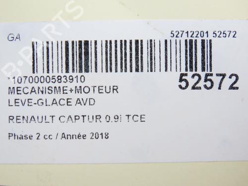 Front right window mechanism RENAULT CAPTUR I (J5_, H5_) 0.9 TCe 90 | BP28968466C23 - Image 8
