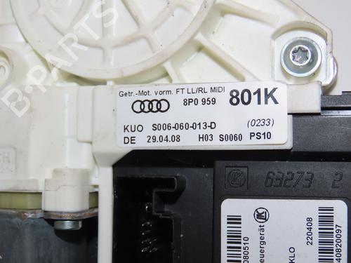 Front left window mechanism AUDI A3 (8P1) 1.9 TDI | BP30164335C22