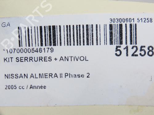 Electronic module NISSAN ALMERA II Hatchback (N16) 1.8 | BP23098656M83 - Image 7