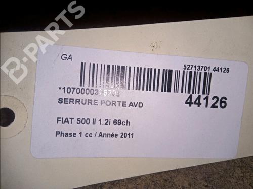 Front right lock FIAT 500 (312_) 1.2 (312AXA1A) | BP10053327C97 