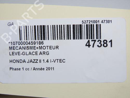 Used Rear left window mechanism Rear left window mechanism HONDA JAZZ III (GE_, GG_, GP_, ZA_) 1.3 i (GE6, GG3, GG6) (100 hp) 33222769 33222769