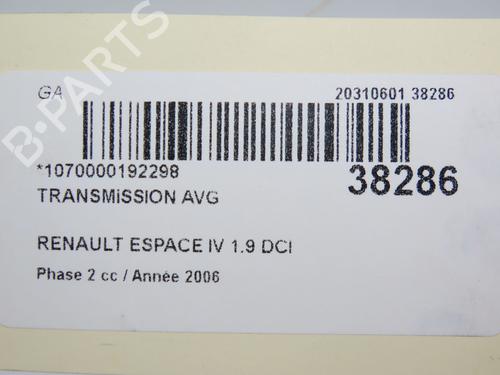 Left front driveshaft RENAULT ESPACE IV (JK0/1_) 1.9 dCi (JK0U) | BP24344366M38 - Image 5