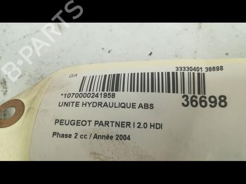 ABS pump PEUGEOT PARTNER MPV (5_, G_) 2.0 HDI | BP23173591M43 