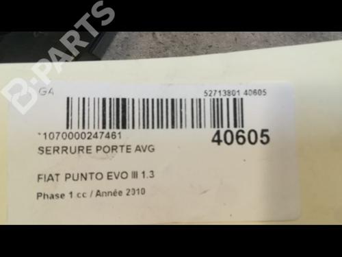 Front left lock FIAT PUNTO EVO (199_) 1.3 D Multijet (199AXC1A, 199BXC1A, 199AXT1A, 199BXT1A) | BP9609387C98 
