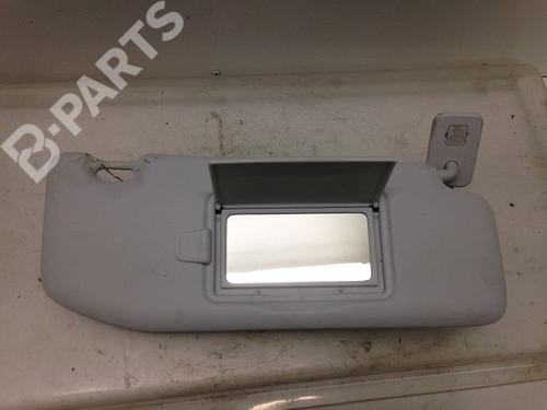 Used Right sun visor PEUGEOT 208 I (CA_, CC_) 1.4 HDi (68 hp) 9594576