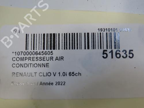 AC Kompressor RENAULT CLIO V (B7_) 1.0 SCe 65 (B7MG) | BP29441626M34