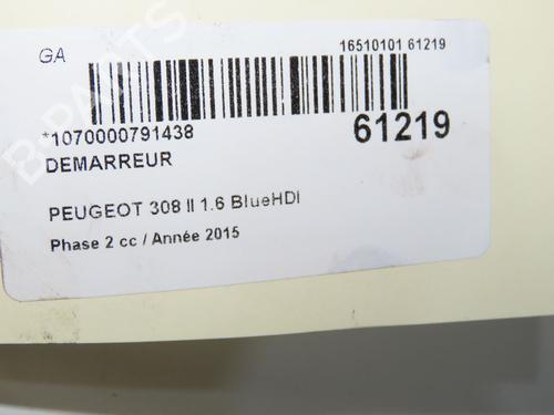 Used Starter Starter 38762252 38762252