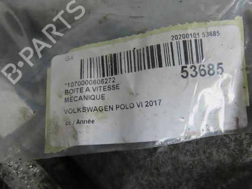 Used Gearbox VW POLO V (6R1, 6C1) 1.4 TDI (90 hp) 28829458