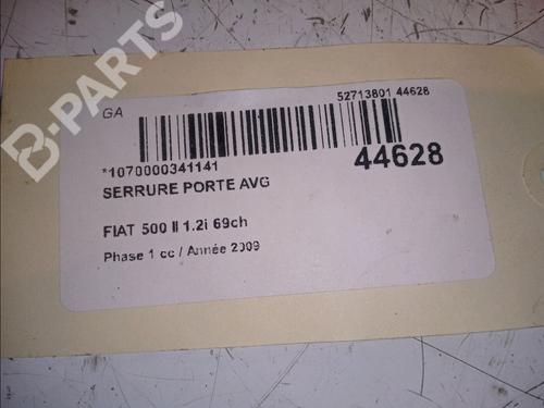 Front left lock FIAT 500 (312_) 1.2 (312AXA1A) | BP11102873C98