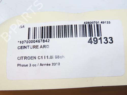 Rear left belt tensioner CITROËN C1 (PM_, PN_) 1.0 | BP16769693C89 
