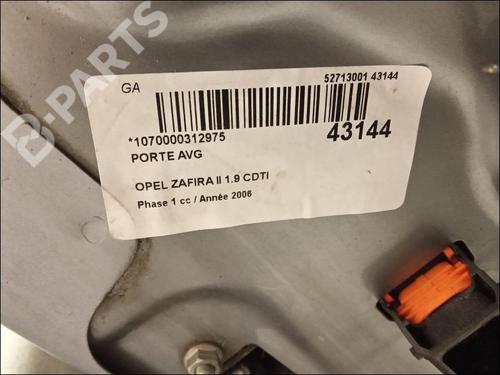 Left front door OPEL ZAFIRA / ZAFIRA FAMILY B (A05) 1.9 CDTI (M75) | BP9617656C2 
