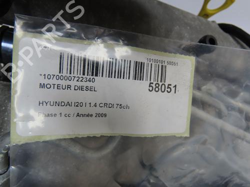 Engine HYUNDAI i20 I (PB, PBT) 1.4 CRDi | BP33998682M1 - Image 6