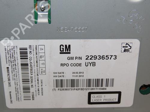 Radio OPEL ASTRA J (P10) 1.7 CDTI (68) | BP18088109E6 