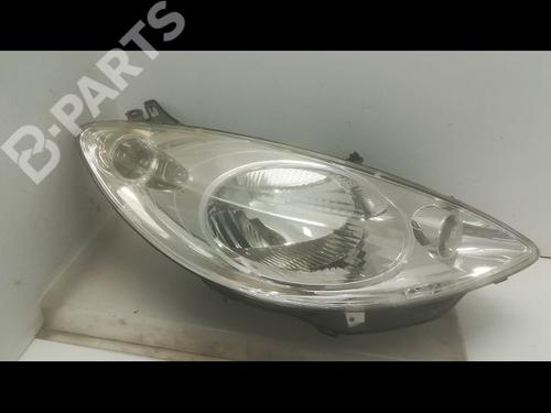 Used Right headlight Right headlight PEUGEOT 1007 (KM_) 1.4 HDi (68 hp) 9600268 9600268