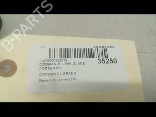 Used Right rear window switch CITROËN C4 Grand Picasso II (DA_, DE_) 1.6 HDi / BlueHDi 115 (115 hp) 9598429