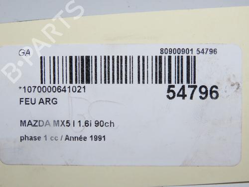 Used Left taillight MAZDA MX-5 I (NA) 1.6 (NA6C) (115 hp) 32277496