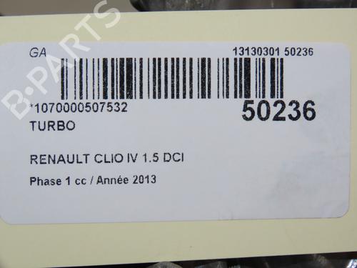 Turbocharger/Supercharger RENAULT CLIO IV (BH_) 1.5 dCi 90 | BP18351378M71 