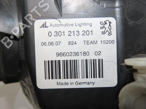Left headlight PEUGEOT 407 (6D_) 2.0 HDi 135 (6DRHRH, 6DRHRE, 6DRHRG, 6DRHRJ) | BP31121180C28 - Image 4