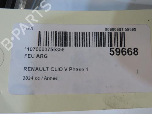 Left taillight RENAULT CLIO V (B7_) 1.0 TCe 90 (B7MT) | BP39519089C34  - Image 5