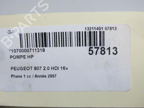 Injection pump PEUGEOT 807 (EB_) 2.0 HDi | BP33279236M78 - Image 7