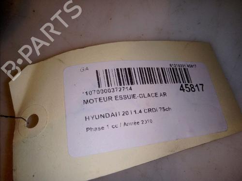 Rear wiper motor HYUNDAI i20 I (PB, PBT) 1.4 CRDi | BP14952220M102