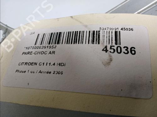 Rear bumper CITROËN C1 (PM_, PN_) 1.4 HDi | BP15742413C8 