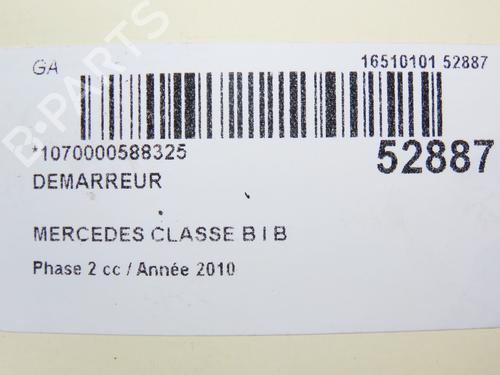 Used Starter MERCEDES-BENZ B-CLASS Sports Tourer (W245) B 180 CDI (245.207) (109 hp) 28829007