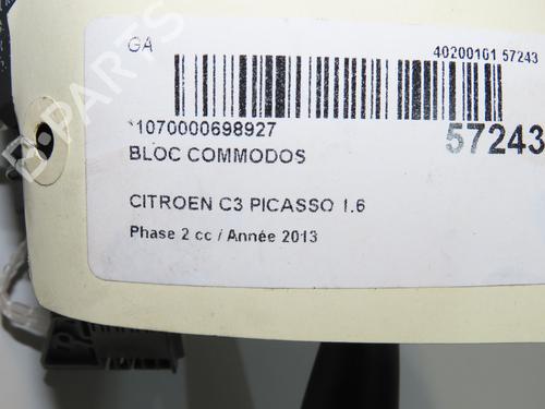 Steering column stalk CITROËN C3 Picasso (SH_) 1.6 HDI 90 | BP36395854I23 - Image 7
