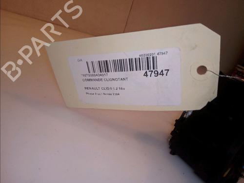 Used Steering column stalk RENAULT CLIO II (BB_, CB_) 1.2 16V (BB05, BB0W, BB11, BB27, BB2T, BB2U, BB2V, CB05,... (75 hp) 13357012