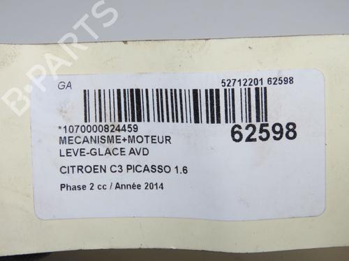 Front right window mechanism CITROËN C3 Picasso (SH_) 1.6 HDI 90 | BP40437917C23 - Image 4