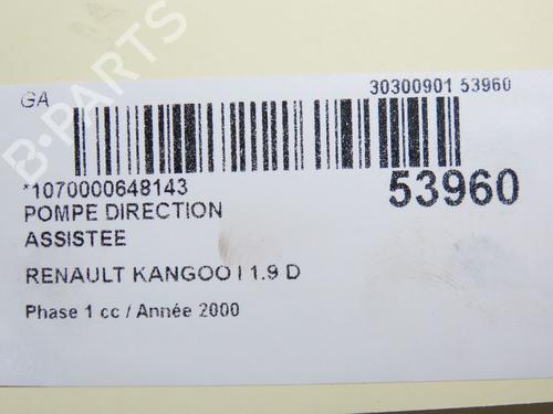 Used Steering pump RENAULT KANGOO Express (FC0/1_) 1.9 D (FC0J) (65 hp) 30978826