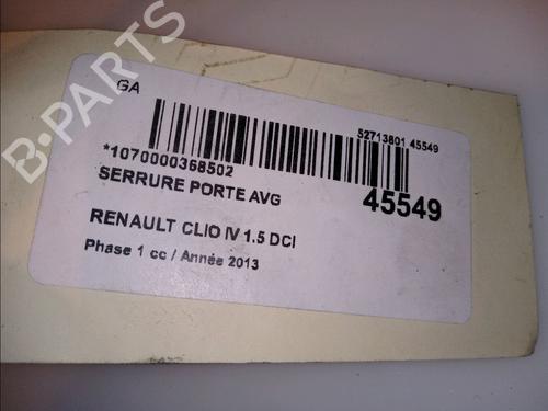 Used Front left lock RENAULT CLIO IV (BH_) 1.5 dCi 90 (90 hp) 11102917