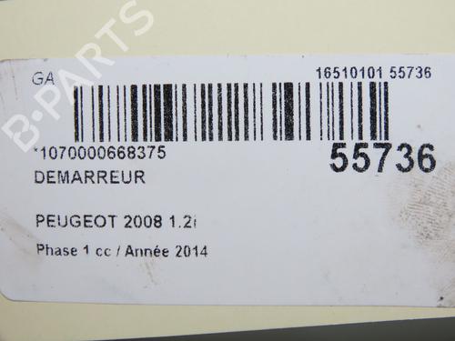 Starter PEUGEOT 2008 I (CU_) 1.6 VTi | BP31179682M8  - Image 7