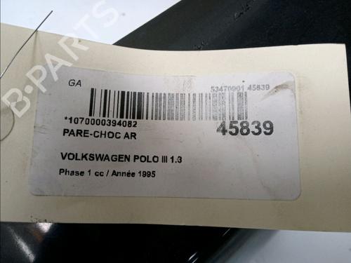 Rear bumper VW POLO III (6N1) 55 1.3 | BP23177208C8 