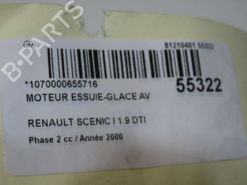 Used Front wiper motor Front wiper motor RENAULT MEGANE Scenic (JA0/1_) 1.9 dTi (JA0N) (98 hp) 33744874 33744874