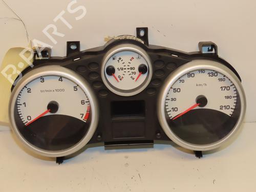 Used Instrument cluster PEUGEOT 207 (WA_, WC_) 1.4 (73 hp) 16688209