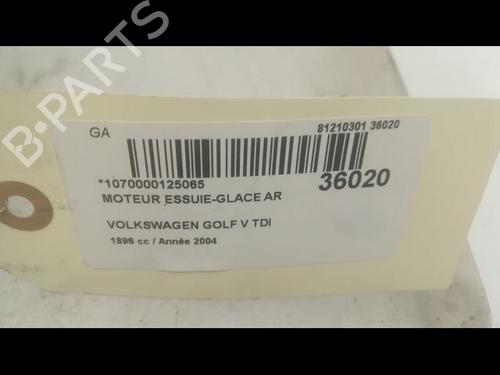 Used Rear wiper motor VW GOLF V (1K1) 1.9 TDI (90 hp) 9598732