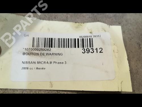 Warning switch NISSAN MICRA III (K12) 1.4 16V | BP9610863I22 