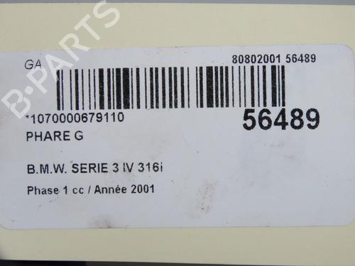 Left headlight BMW 3 (E46) 316 i | BP36893487C28  - Image 7