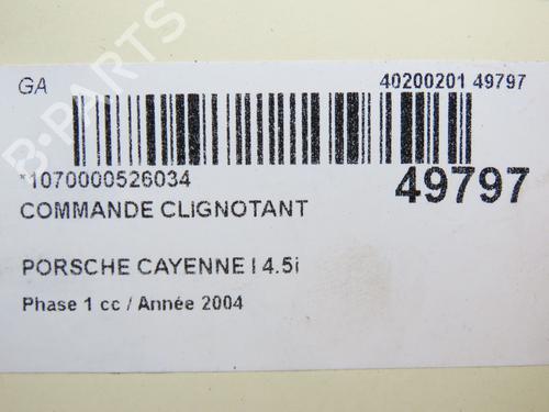 Steering column stalk PORSCHE CAYENNE (9PA) S 4.5 | BP26381227I23 - Image 6