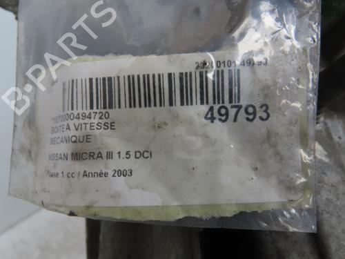 Gearbox NISSAN MICRA III (K12) 1.5 dCi | BP28967255M3 
