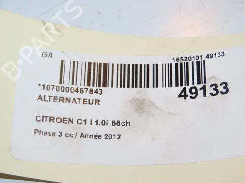 Used Alternator CITROËN C1 (PM_, PN_) 1.0 (68 hp) 16769471