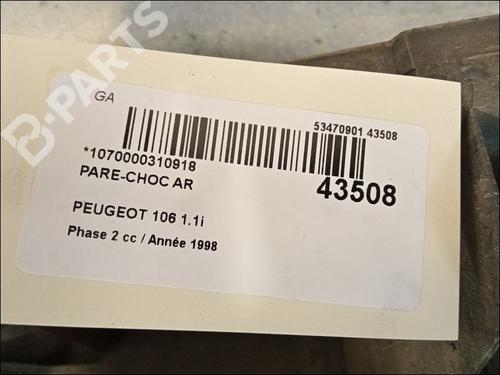 Rear bumper PEUGEOT 106 II (1A_, 1C_) 1.1 i | BP9617501C8 