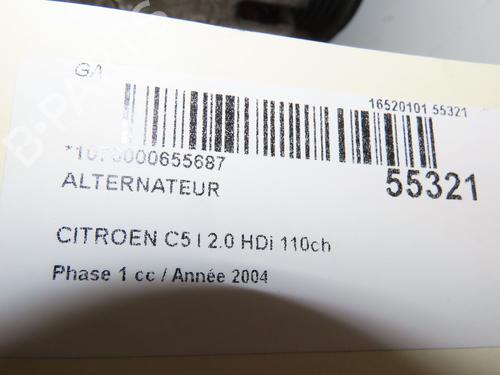 Generator CITROËN C5 I (DC_) 2.0 HDi (DCRHZB, DCRHZE) | BP29345181M7 