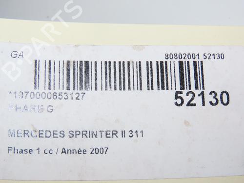 Left headlight MERCEDES-BENZ SPRINTER 3,5-t Van (B906) 311 CDI (906.631, 906.633, 906.635, 906.637) | BP29441828C28 