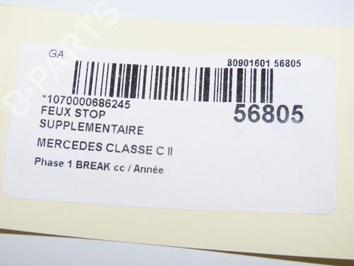 Used Third brake light MERCEDES-BENZ C-CLASS T-Model (S203) C 220 CDI (203.206, 203.208) (143 hp) 32129721