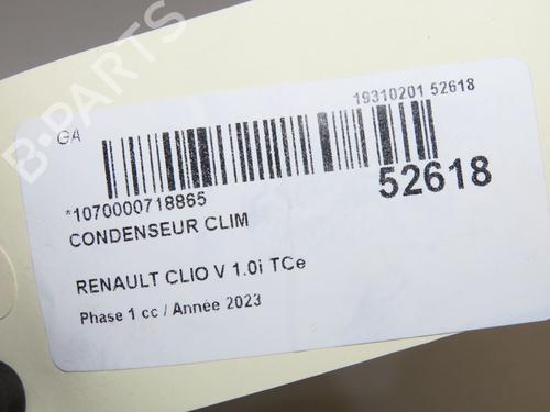Used Heater matrix Heater matrix RENAULT CLIO V (B7_) 1.0 TCe 90 (B7MT) (91 hp) 39893829 39893829
