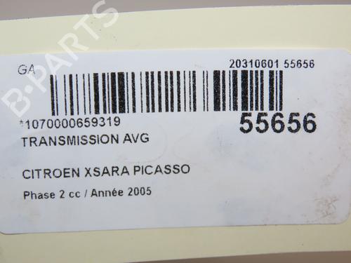 Left front driveshaft CITROËN XSARA PICASSO (N68) 2.0 16V | BP29195970M38 