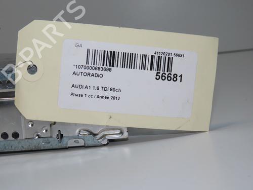 radio-audi-a1-8x1-8xk-2010-2011-2012-2013-2014-2015-2016-2017-2018-2019-37225993 main image